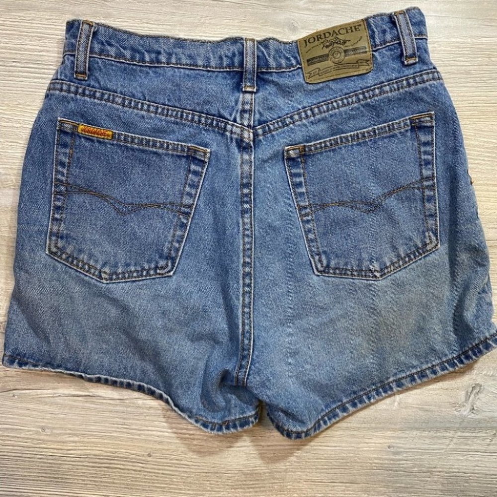 Vintage Jordache High Rise Mom Jean Shorts - Picture 1 of 6